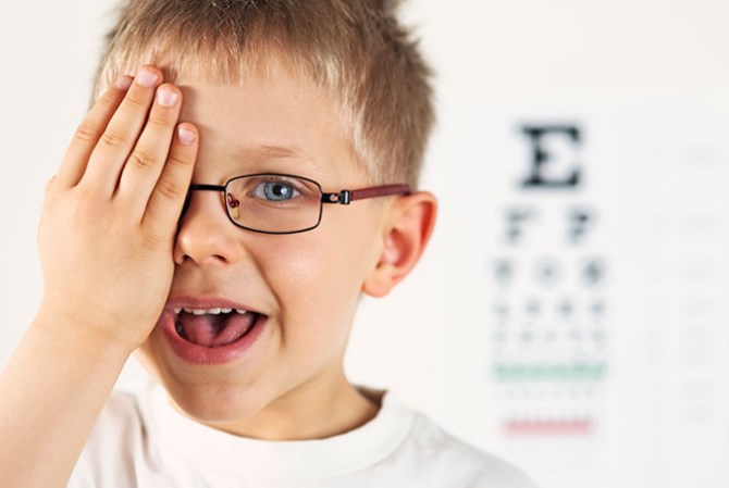 Нарушения зрения у детей