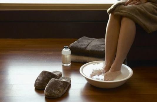 Ножные ванночки снижают давление
