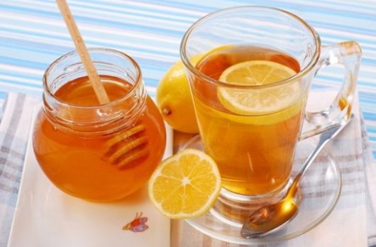 Лимонный сок с медом
