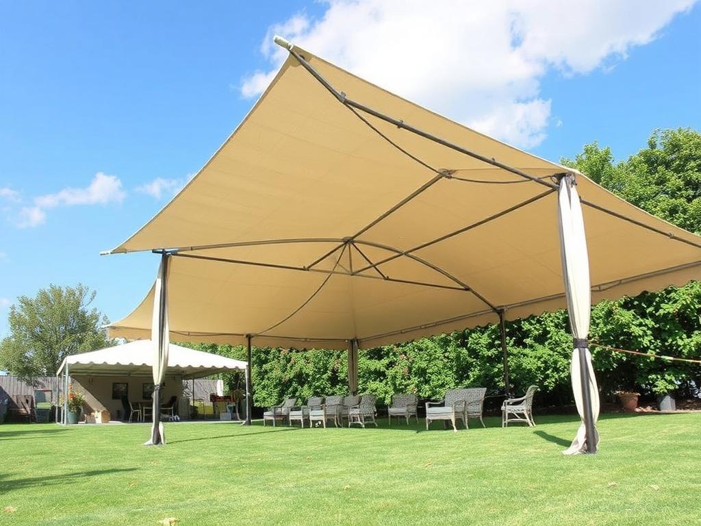 Брезентовый полог: надежный щит от непогоды и практичный помощник в деле